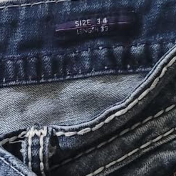 Vigoss The Chelsea Slim Bootcut Women's sz 3/4 length 33 - Picture 5 of 9